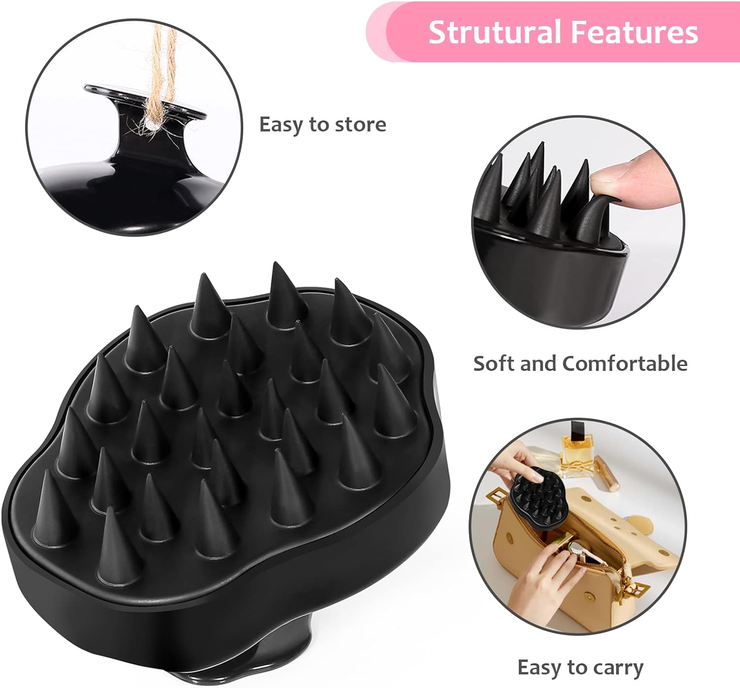 Hair Scalp Massager, Shampoo Brush, Pets Hair Care Tool Hair Scalp Massager, Shampoo Brush, Pets Hair Care Tool